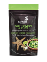 *Green Onion & Chive Infused Sea Salt- Saltwest