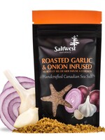 *Roasted Garlic & Onion Infused Sea Salt- Saltwest