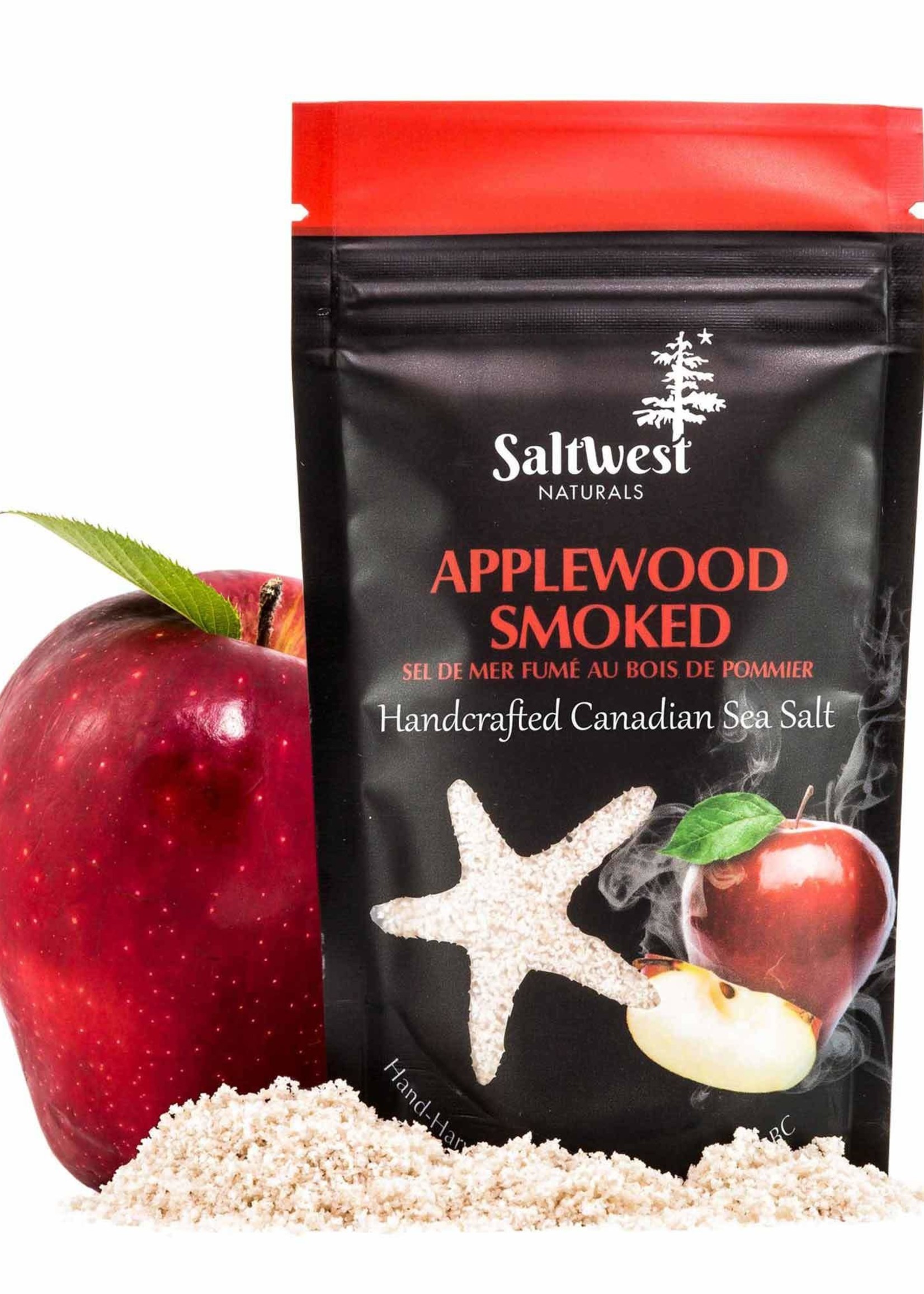 *Applewood Smoked Sea Salt- Saltwest