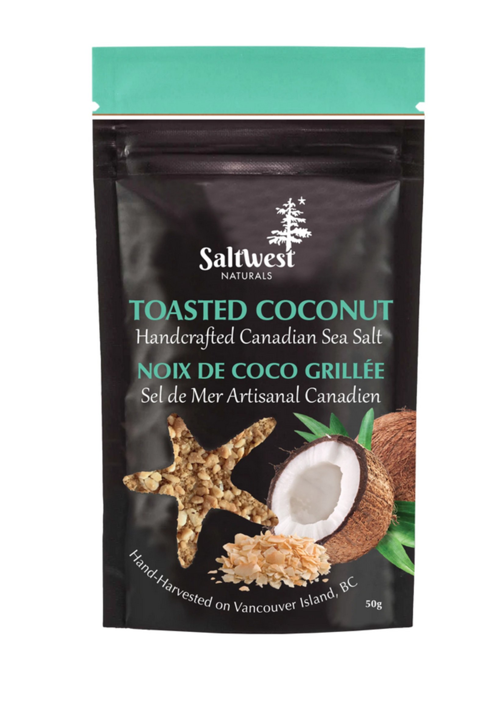 *Toasted Coconut Sea Salt- Saltwest