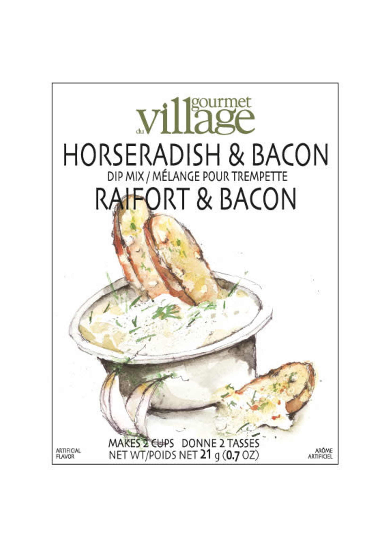 *bx Horseradish Bacon Dip Mix- Gourmet Village