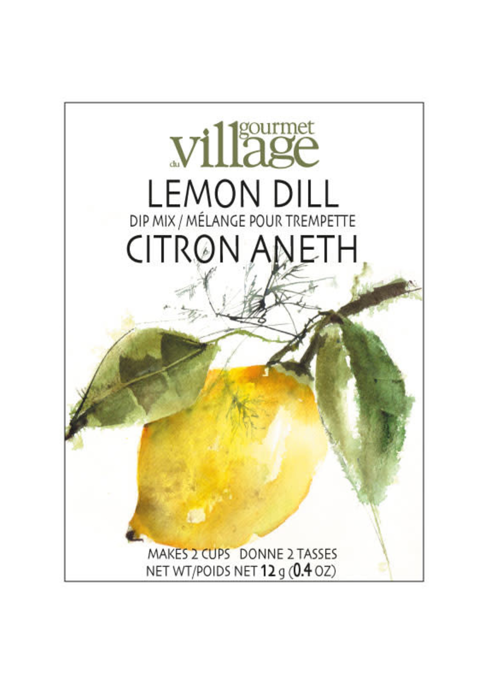 *bx Lemon Dill Dip Mix- Gourmet Village