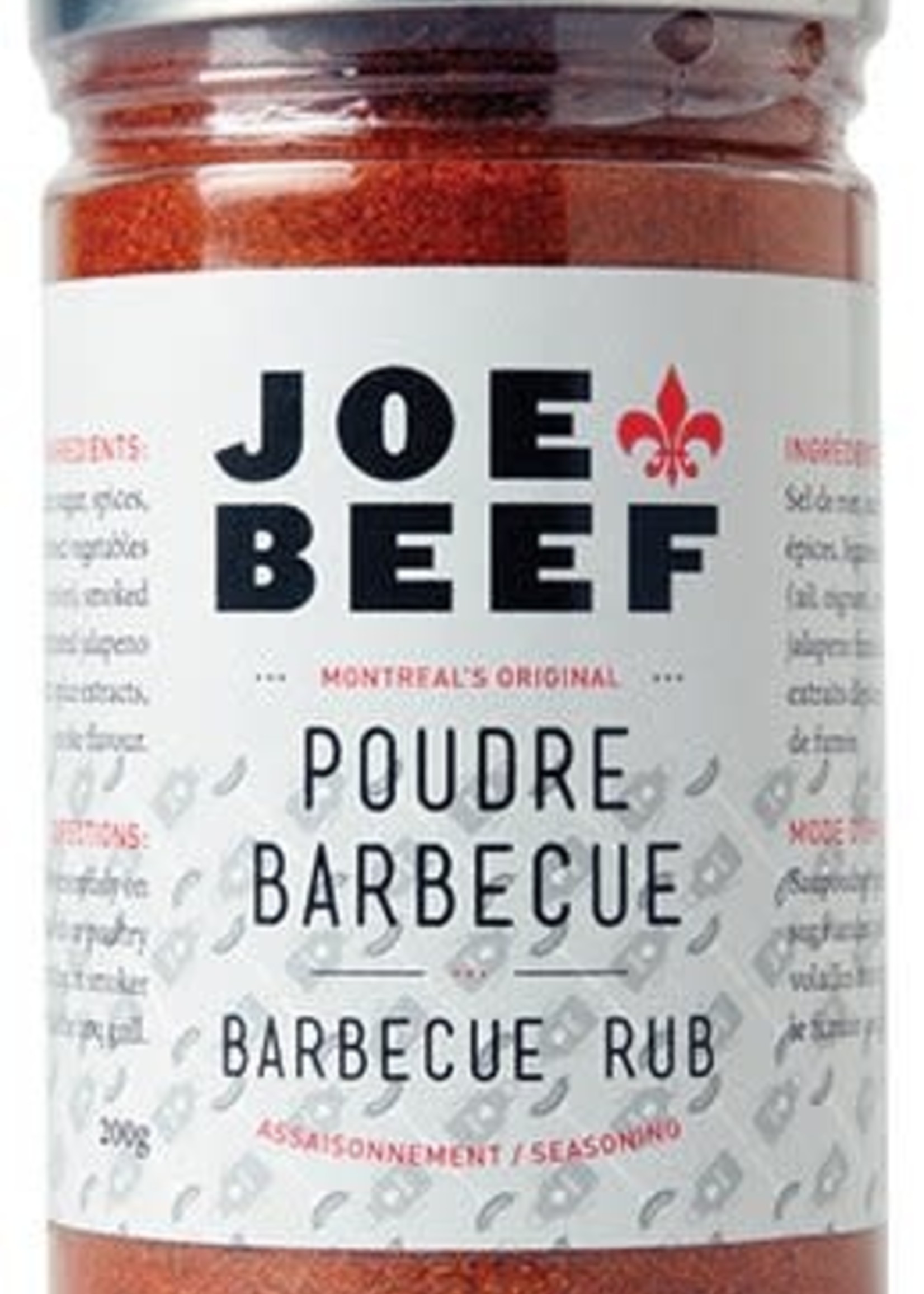 Joe Beef *200g BBQ Rub Joe Beef-Favuzzi