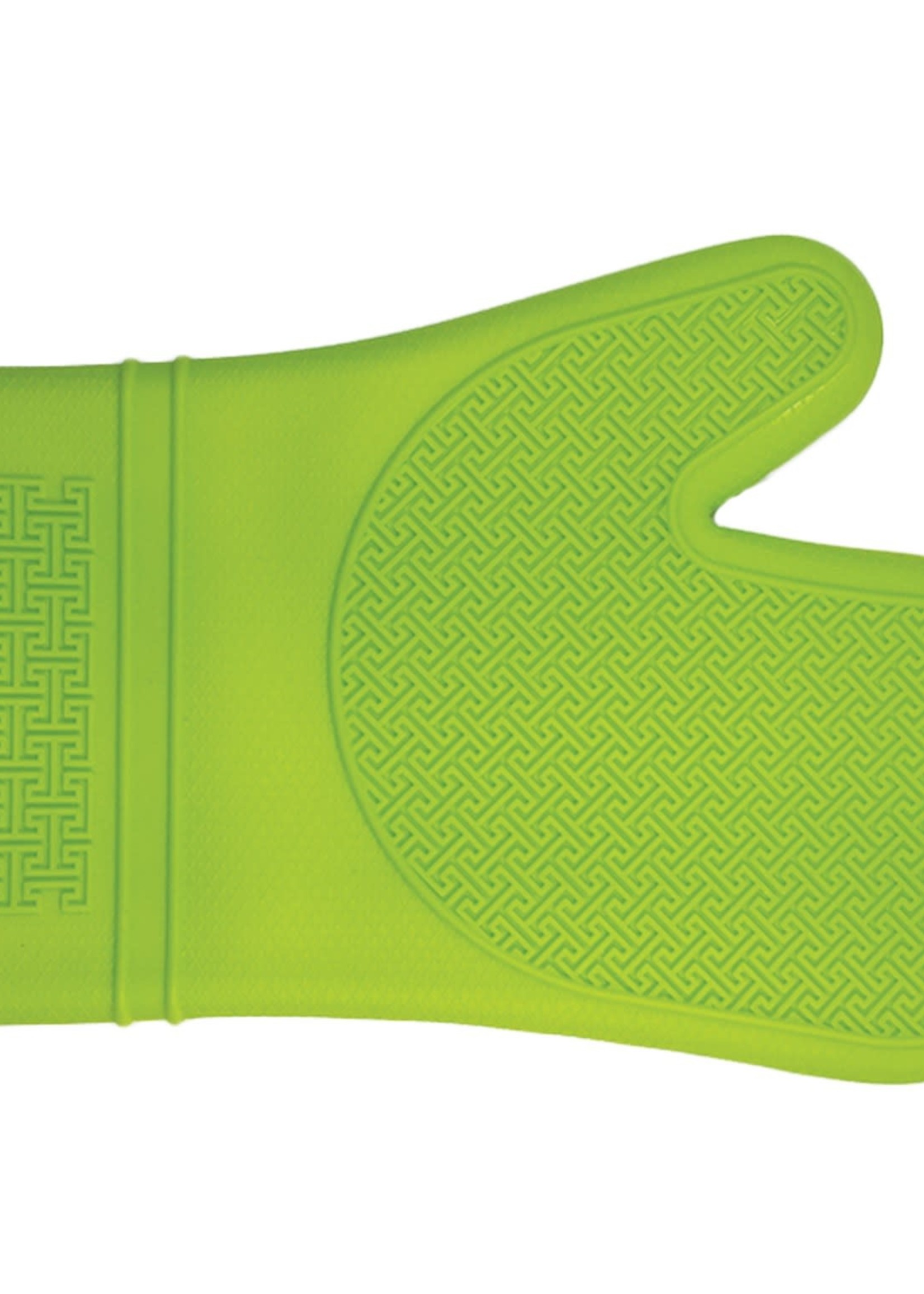 Kitchen Basics *Lime Green Silicone Oven Mitt-Port-Style