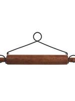 *20" Rolling Pin Dishtowel Holder-Park