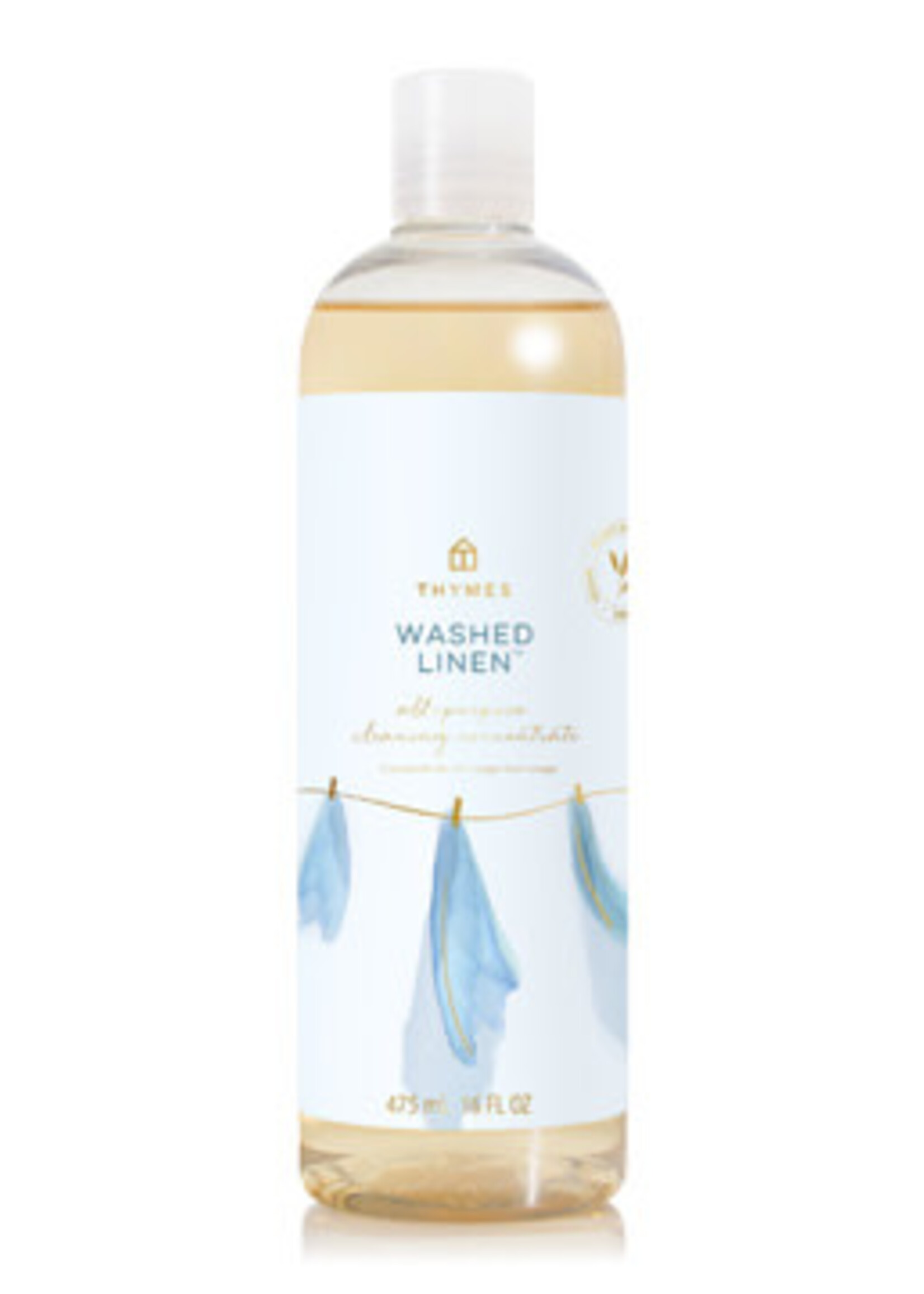 The Thymes *16oz Washed Linen All Purpose Cleaner Thymes-Design Home