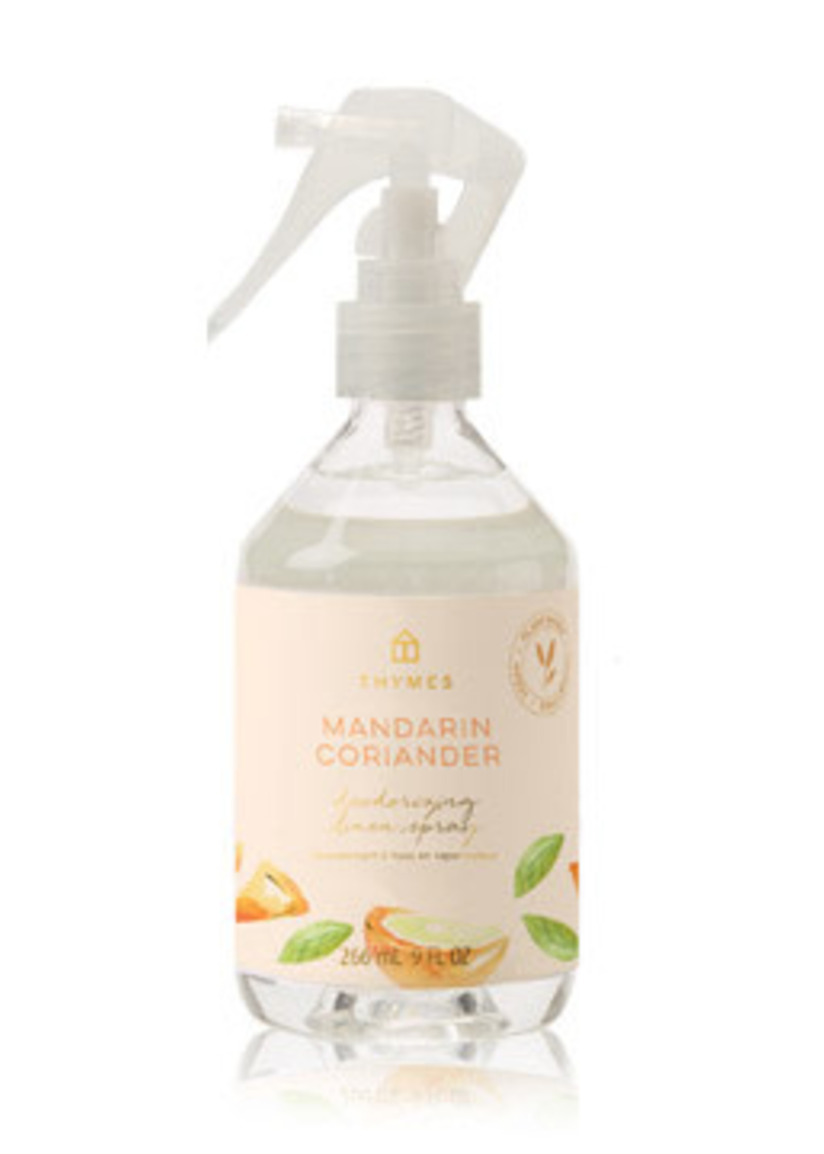 The Thymes *9oz Mandarin Coriander Linen Spray Thymes-Design