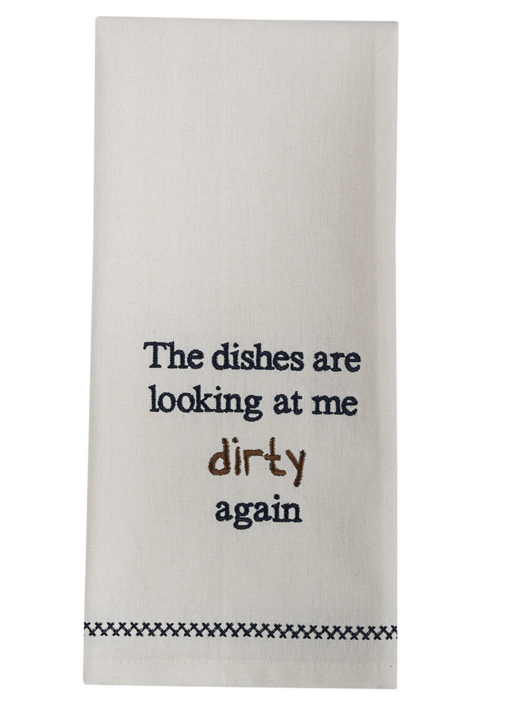 Park Designs *Cream "Looking Dirty Again" T/Towel-Park Design