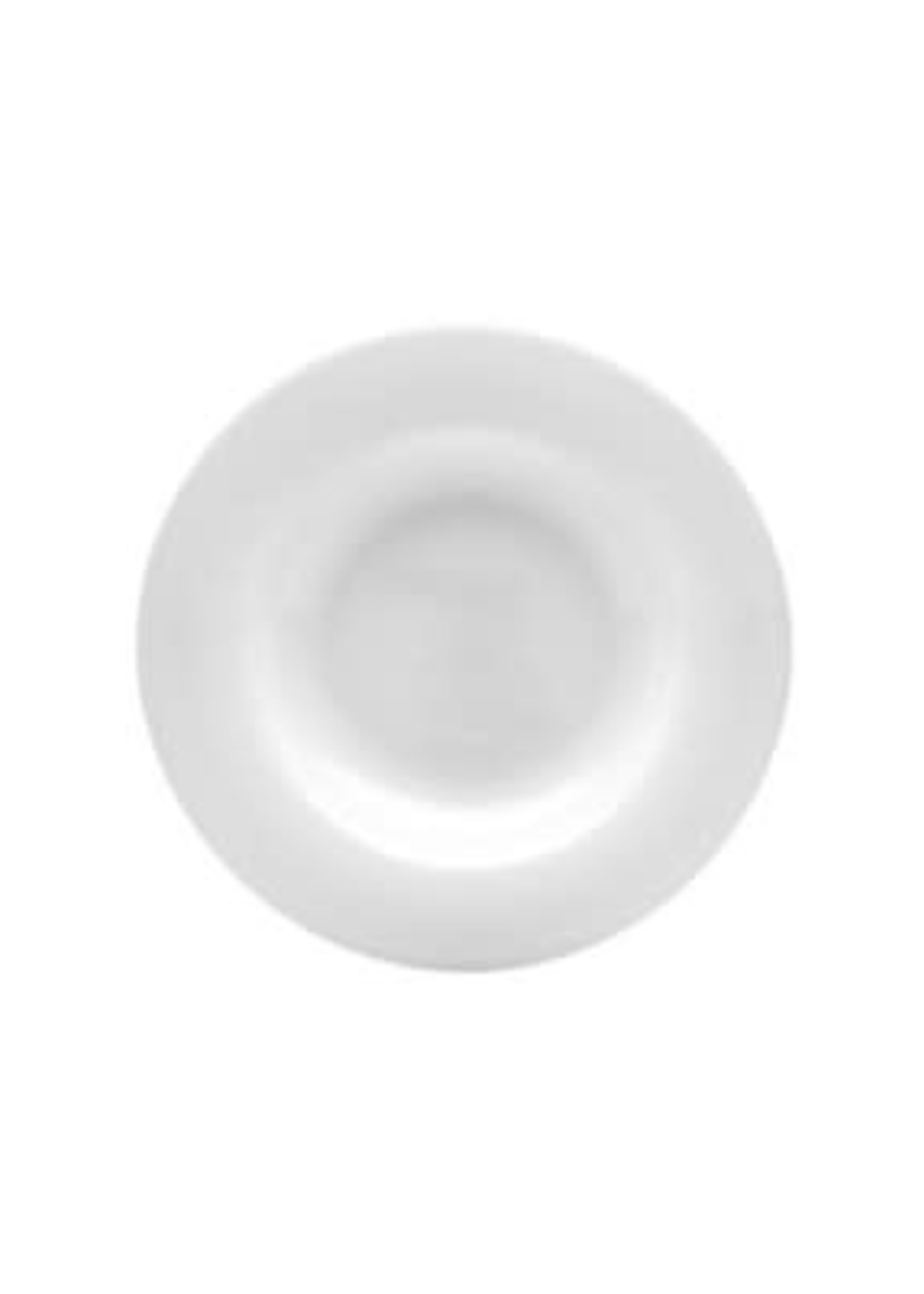 *9" White Bone China Soup Plate-Port Style