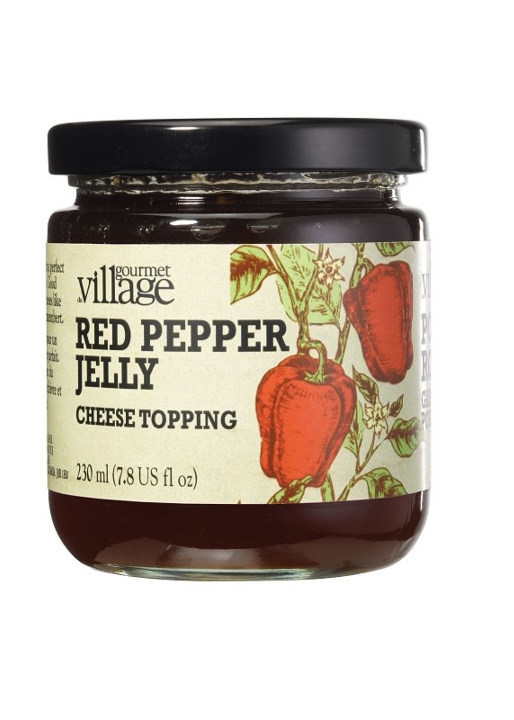 *jar Red Pepper Jelly Cheese Topping-Gourmet Village