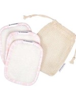 *3pk Pink Reusable Make-up Removers-Dock & Bay