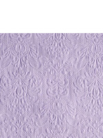 *Lavender Embossed Elegance Cocktail Napkin -Elegance