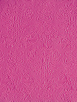 *Magenta Embossed Lunch Napkin -Elegance