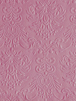 *Pale Rose Embossed Lunch Napkin -Elegant