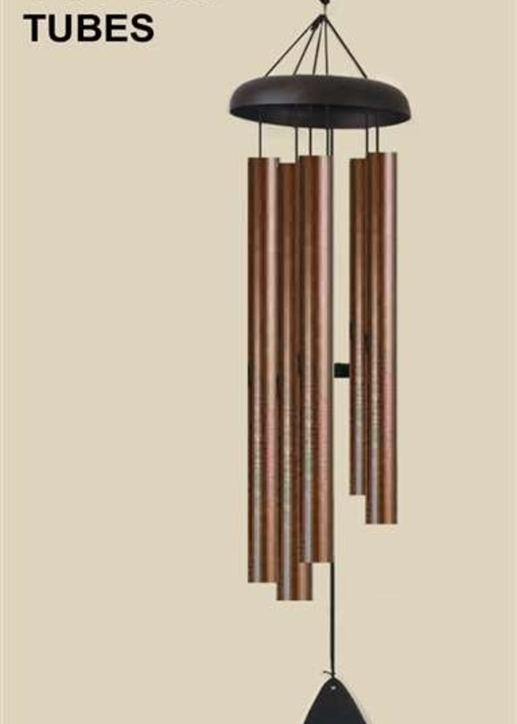 Carson *36" Bronze Stone Signature Wind Chime-Edenborough