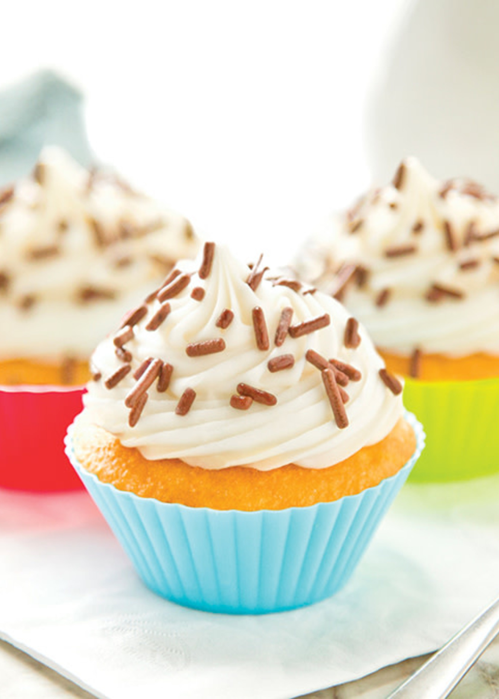 *s/12 Regular Silicone Bake Cups-Foxrun