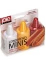 *s/3 mini Silicone Condiment Bottles Joie-Wizard