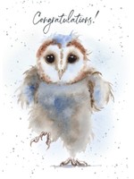 *Stepping Up Congratulations Card-Bella Flor