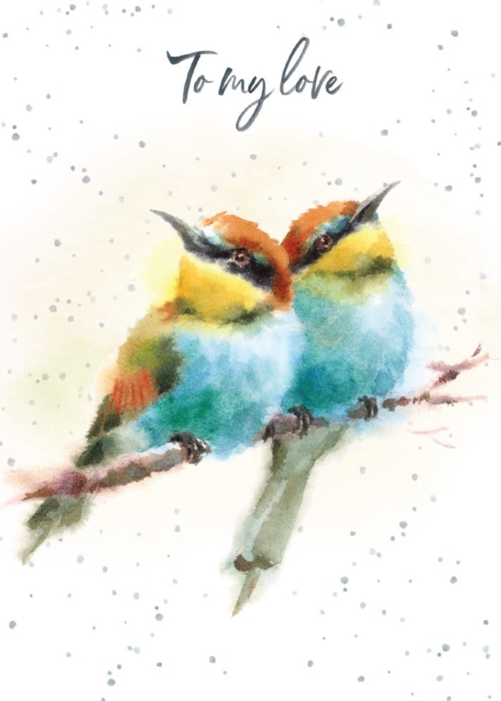 *Tweeter With You Anniversary Card-Bella Flor