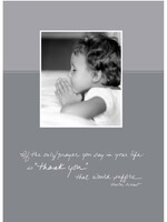 *Little Girl Praying Thank You Card-Bella Flor