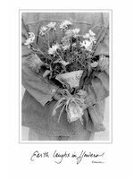 *Flowers Behind Back Thank You Card-Bella Flor