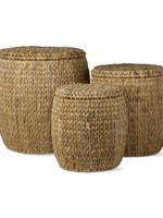 *sm Water Hyacinth Ottoman Tag-Design Home