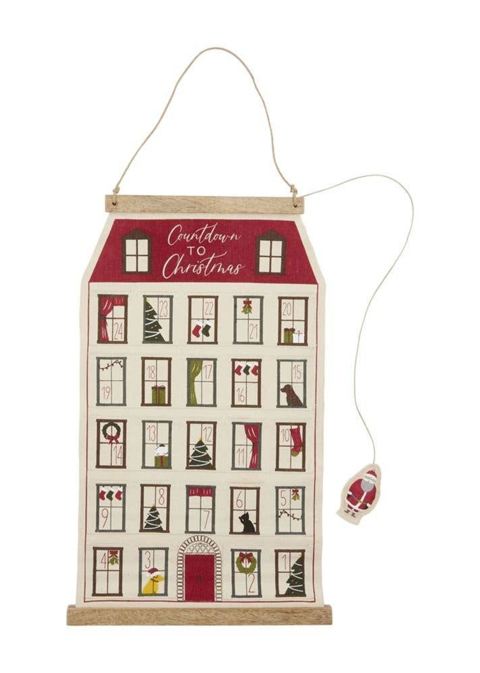 *Christmas House Countdown Mud Pie-Design Home*