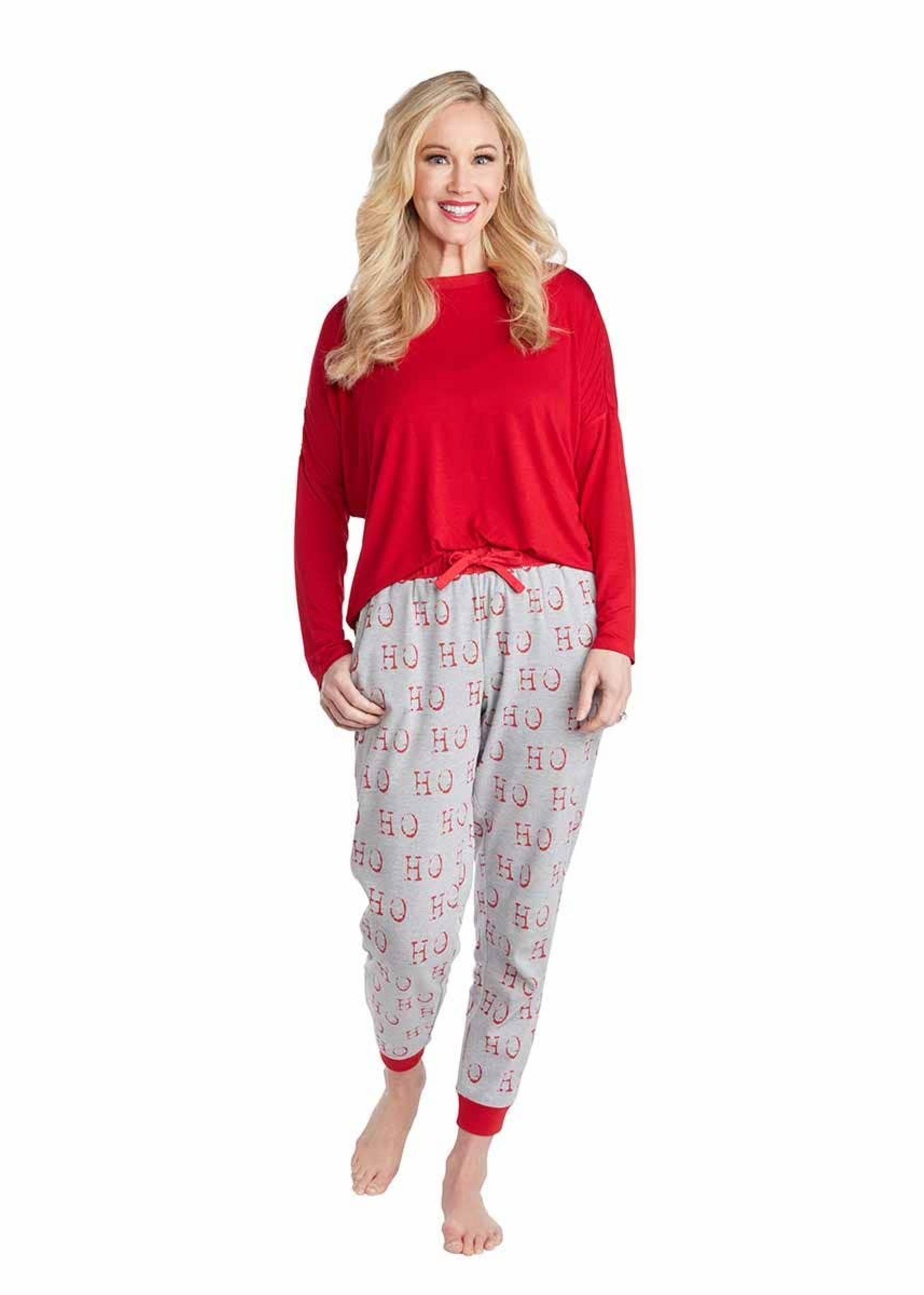 *Lg Women's Holiday PJ Set Mud Pie-Design Home