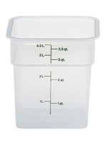 *4Qt Clear Food Container-Uline