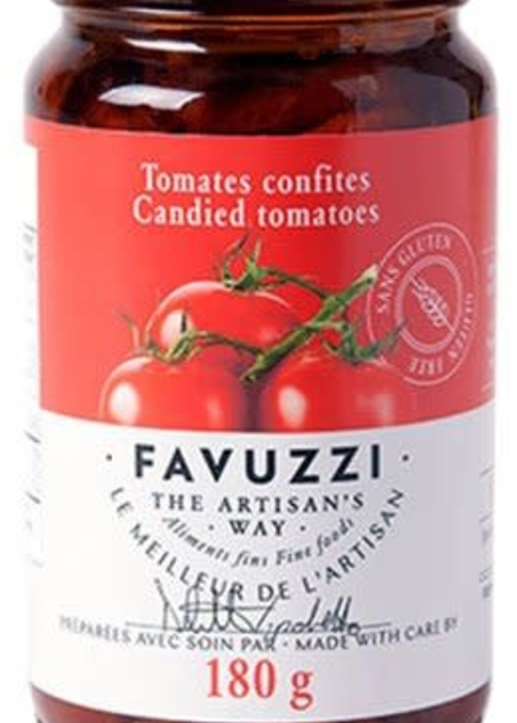 *180g Candied Tomatoes-Favuzzi