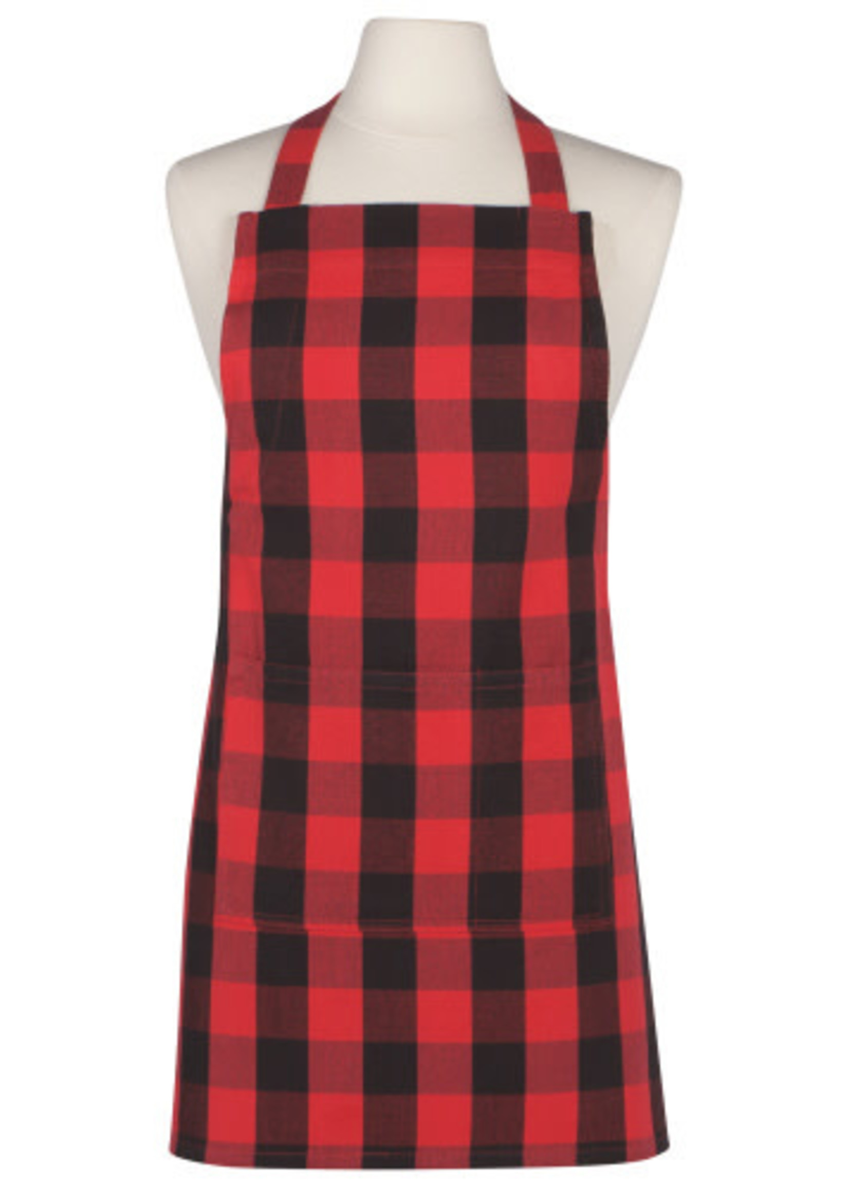*Junior Buffalo Check Apron-Danica