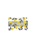 Floor Flair *2x3' White/Grey Vinyl w/Lemons Mat-Canfloyd