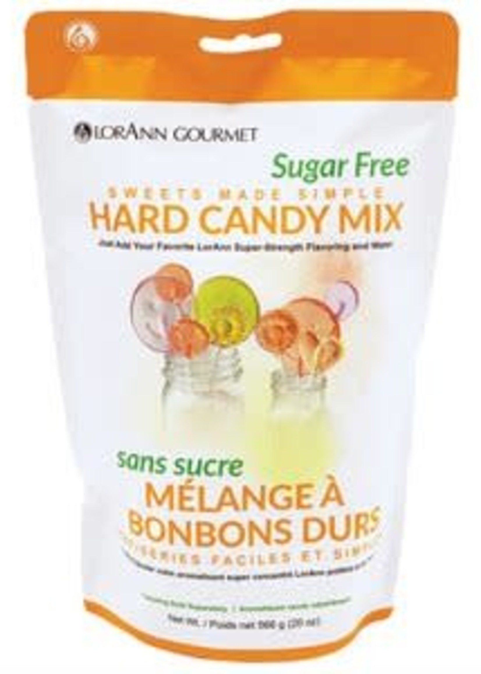 *538g Sugar Free Hard Candy Mix-Lorann