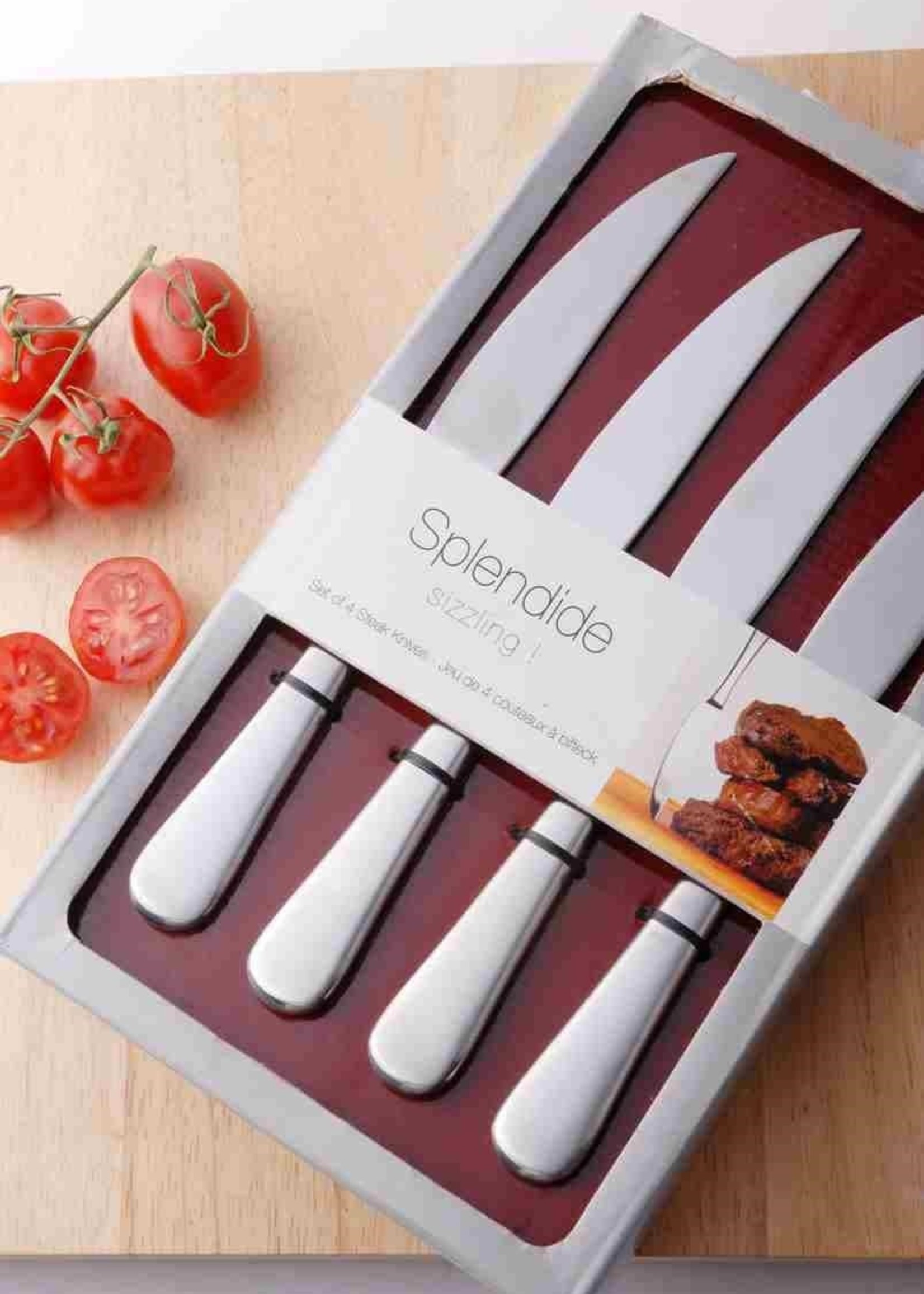 Splendide *s/4 s/s Casual Steak Knives-David Shaw