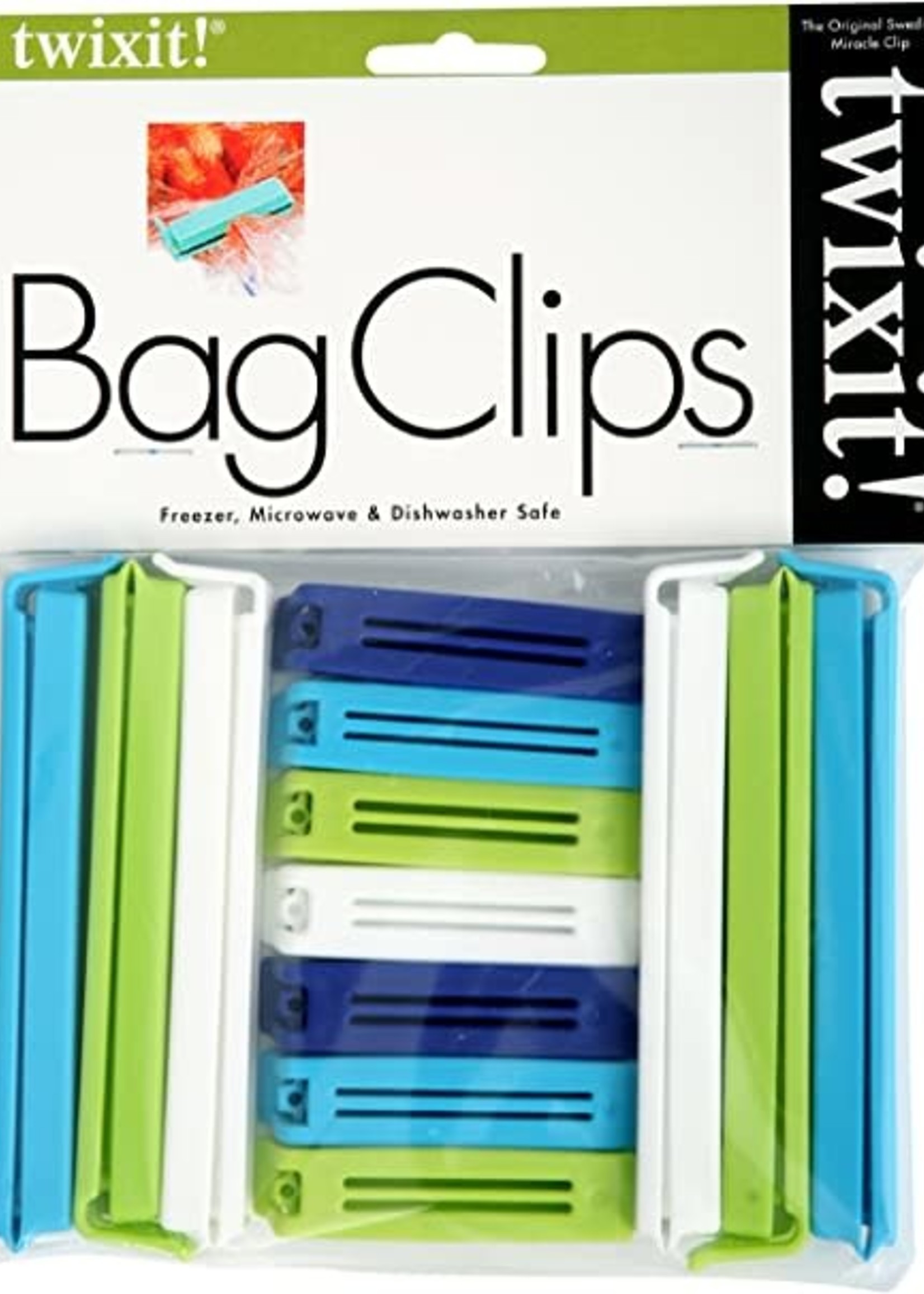 Twixit *2 Blue XLg and 8 Md Twixit Clips-avid Shaw