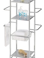 CJ Marketing *13x23x52" Metal Four Tier Bathroom Storage Rack-CJ