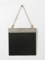 *12x21" Today is a Good Day Hanging Chalkboard-CJ