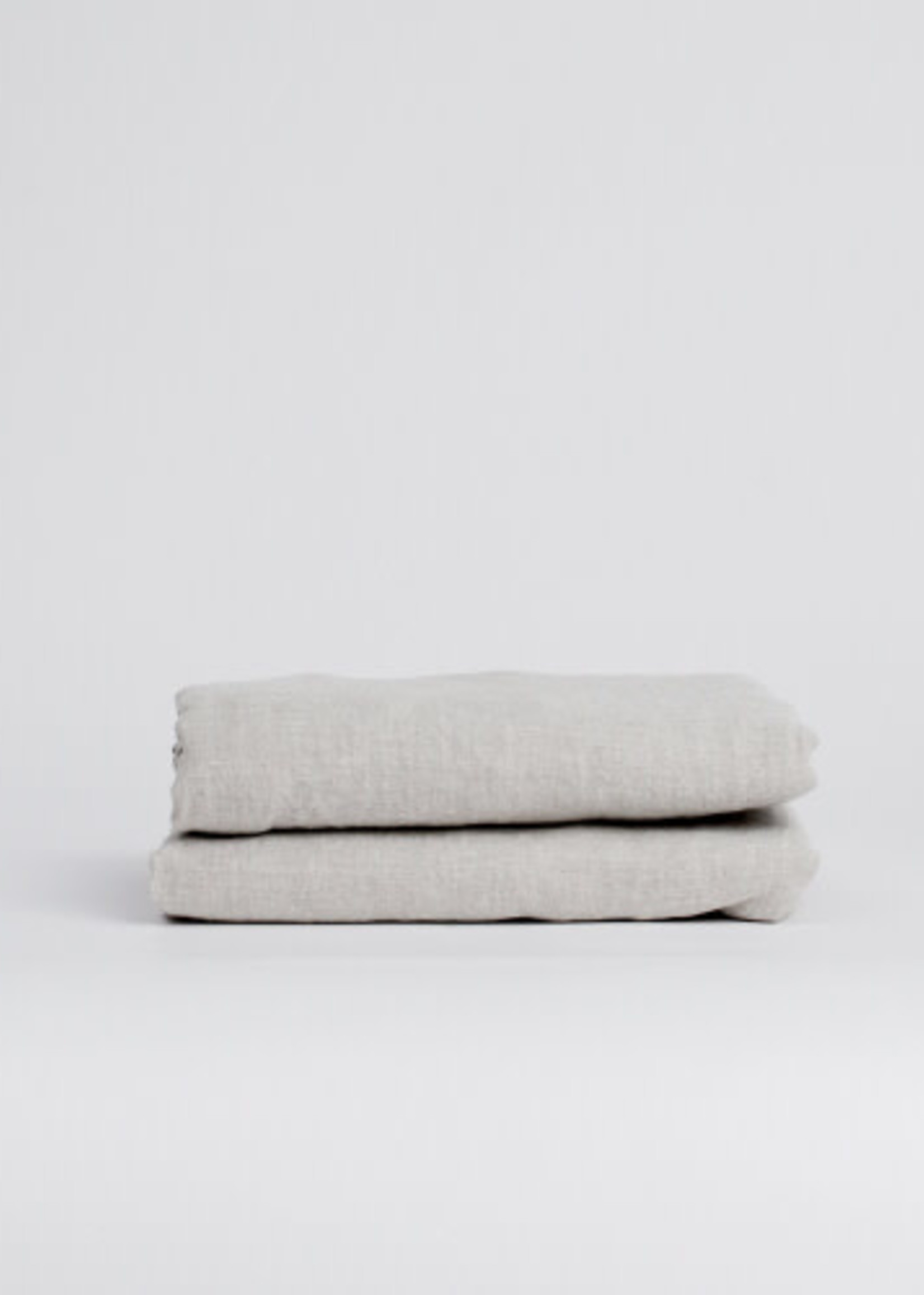 Linen Tales *Qn Natural Linen Flat Sheet-Spruce