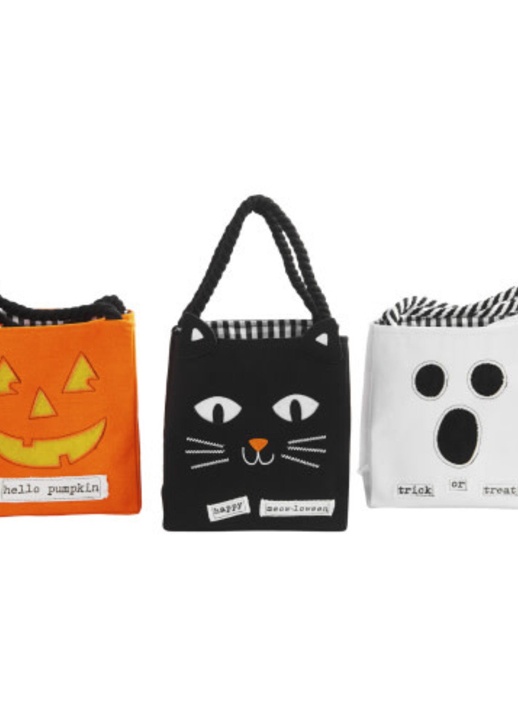 Mud Pie *Pumpkin Light Up Candy Bag-Design Home