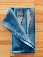 *s/4  Blue Casual Napkins-Fabstyles