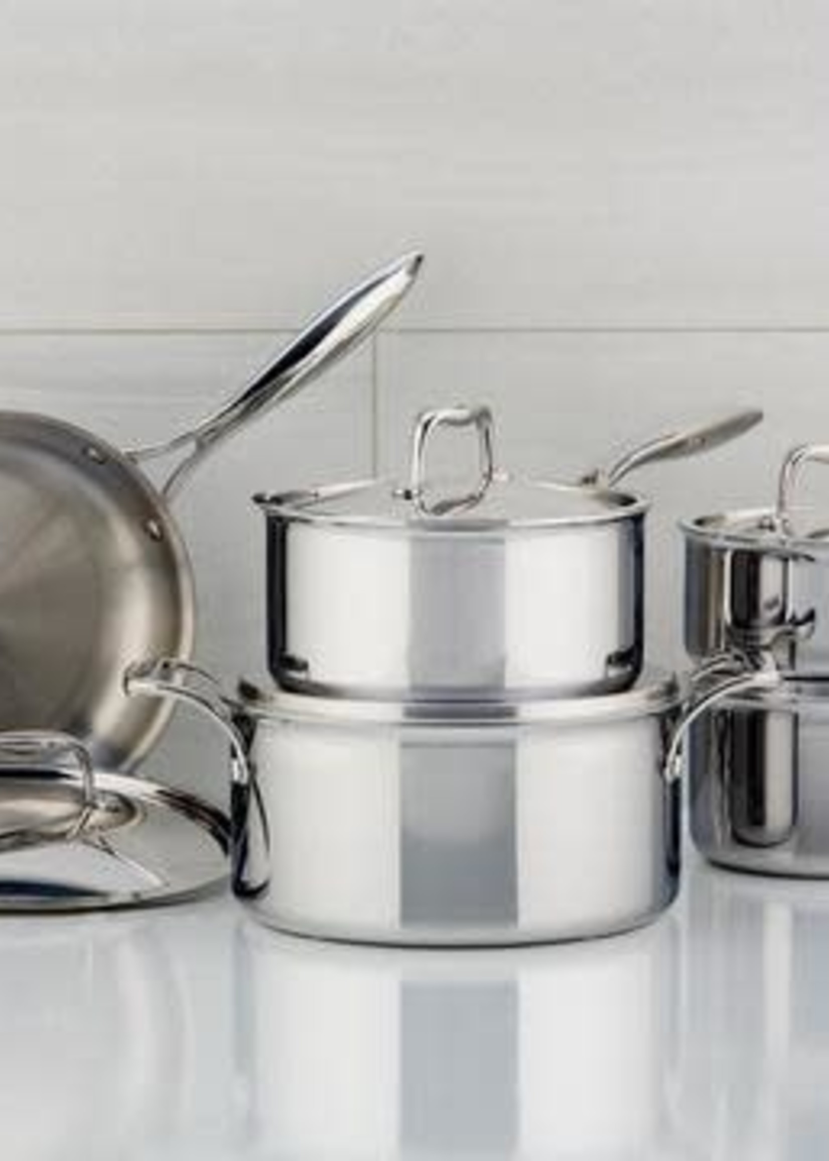 Meyer Housewares *10pc Supersteel Clad Pot and Pan Set-Meyer