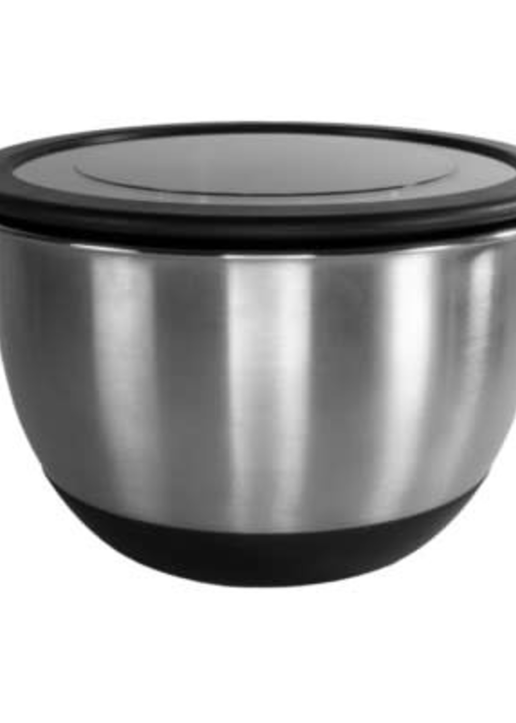 Kitchen Basics *1.5L Anti-Skid s/s Bowl w/Clear Lid-Port-Style