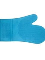 Kitchen Basics *Aqua Silicone Oven Mitt-Port-Sstyle