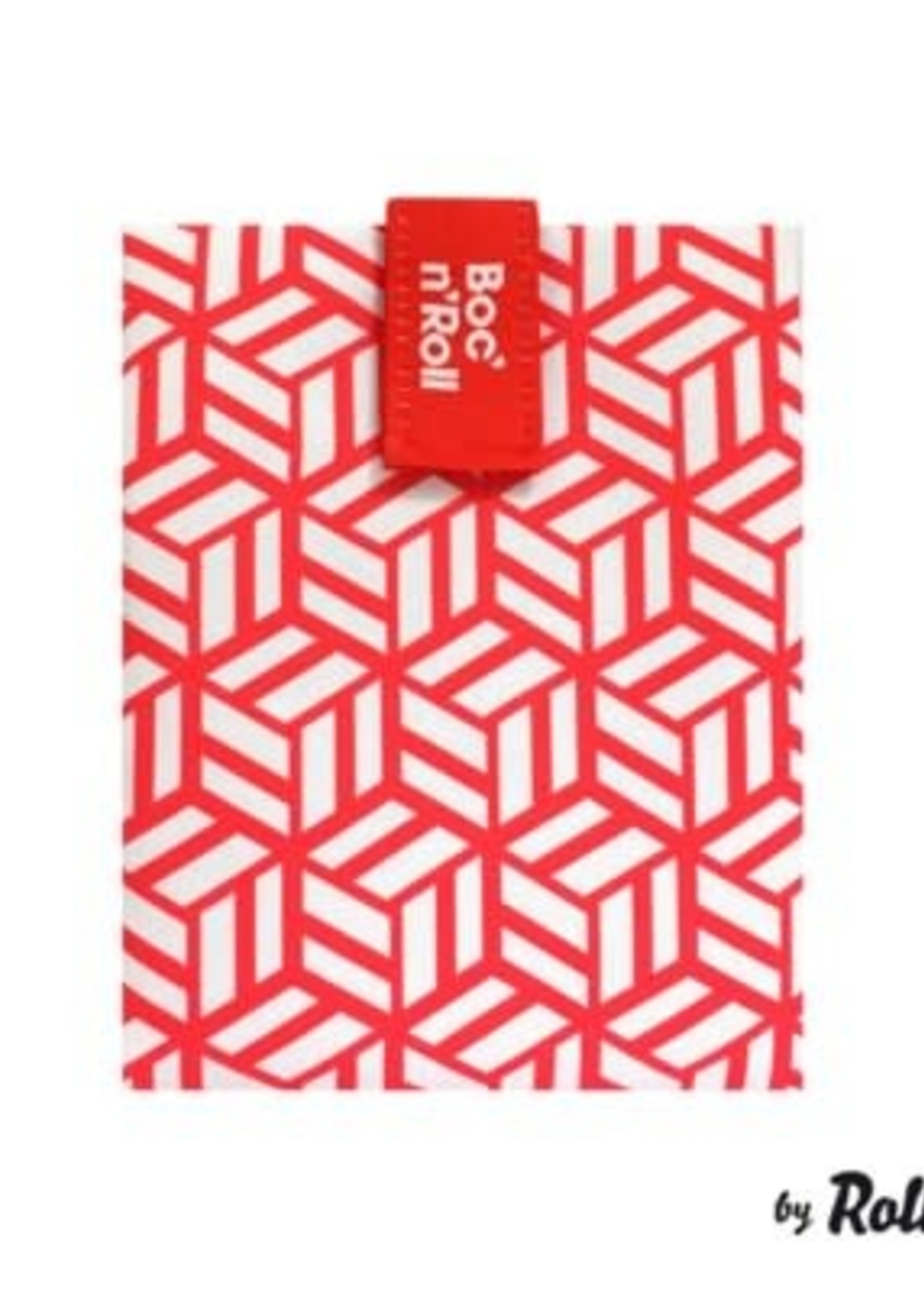 Roll'Eat *Red Geo Reusable Sandwich Wrap-Port-Style