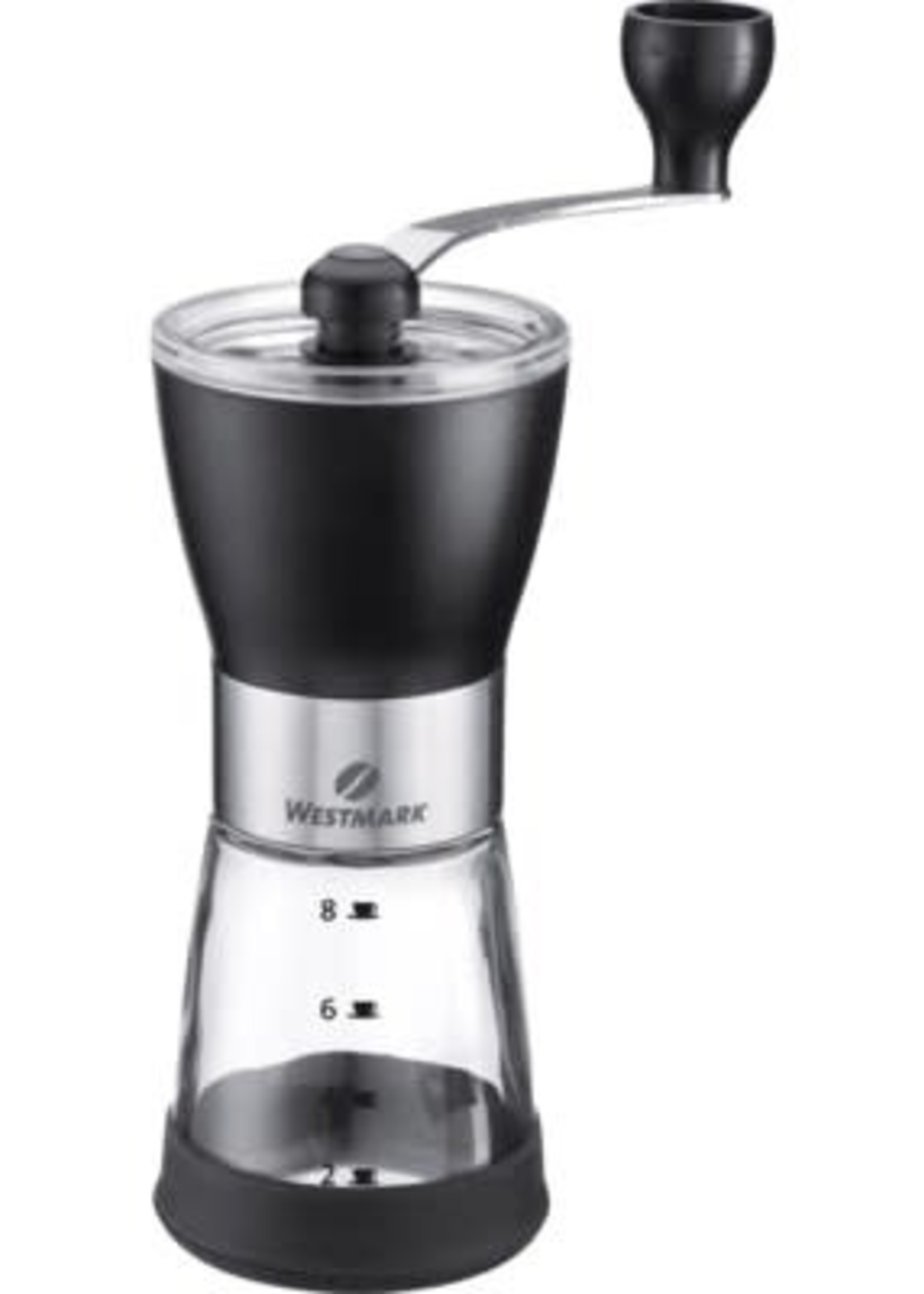 Westmark *Glass Manual Coffee Grinder Westmark-Port-Style