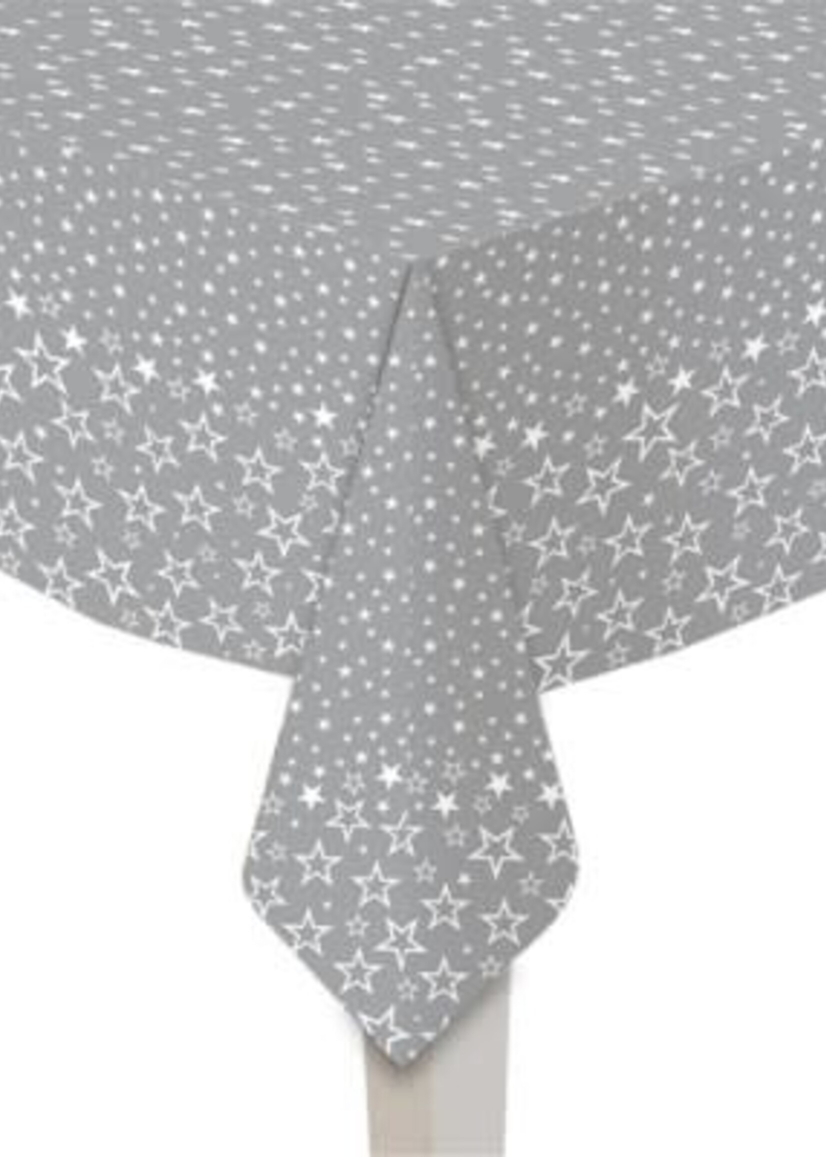 *48x72" Silver Starry Sky Paper Table Cloth-Elegant