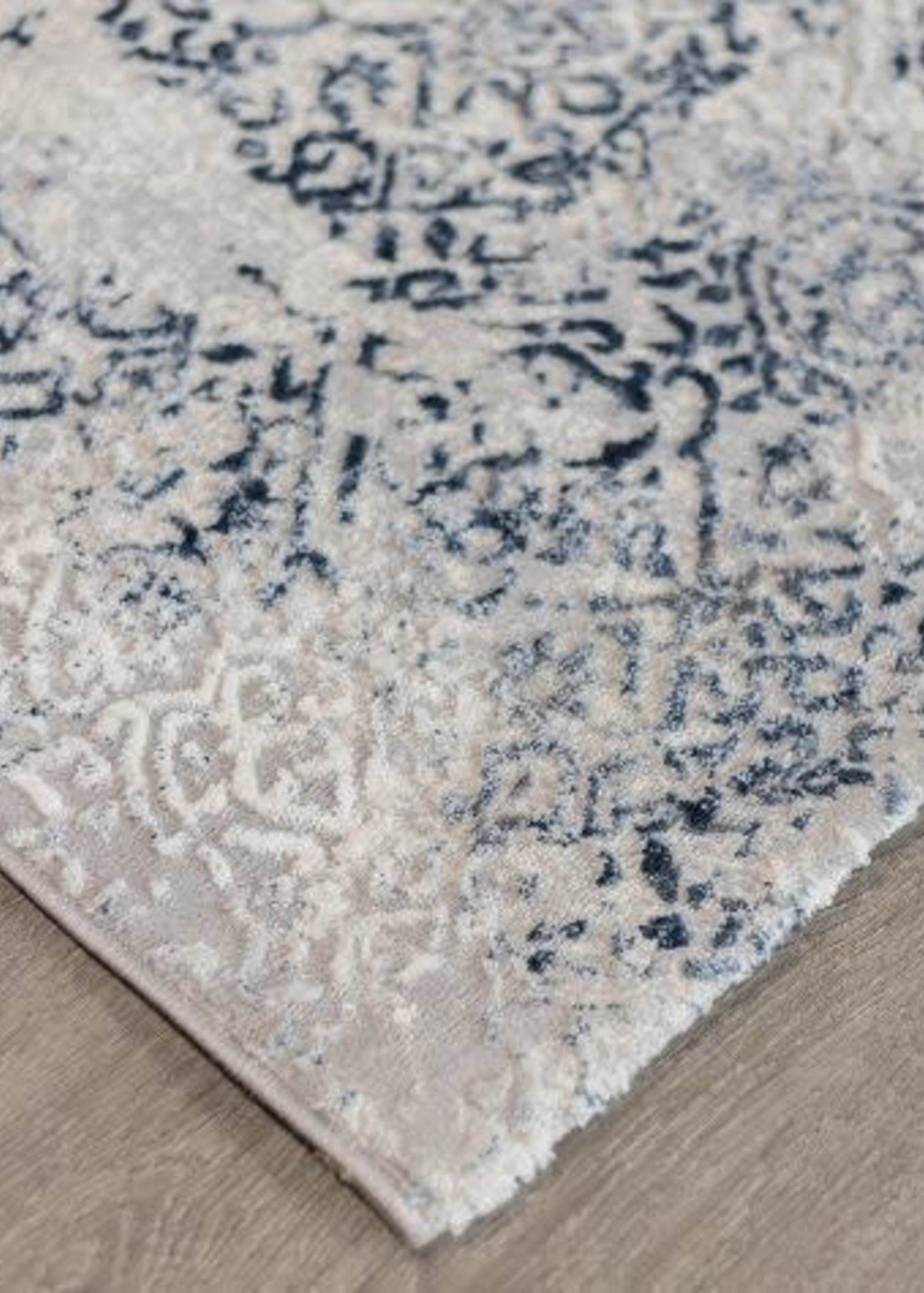 Viana *4x6' Grey/Blue Panache Rug-Viana