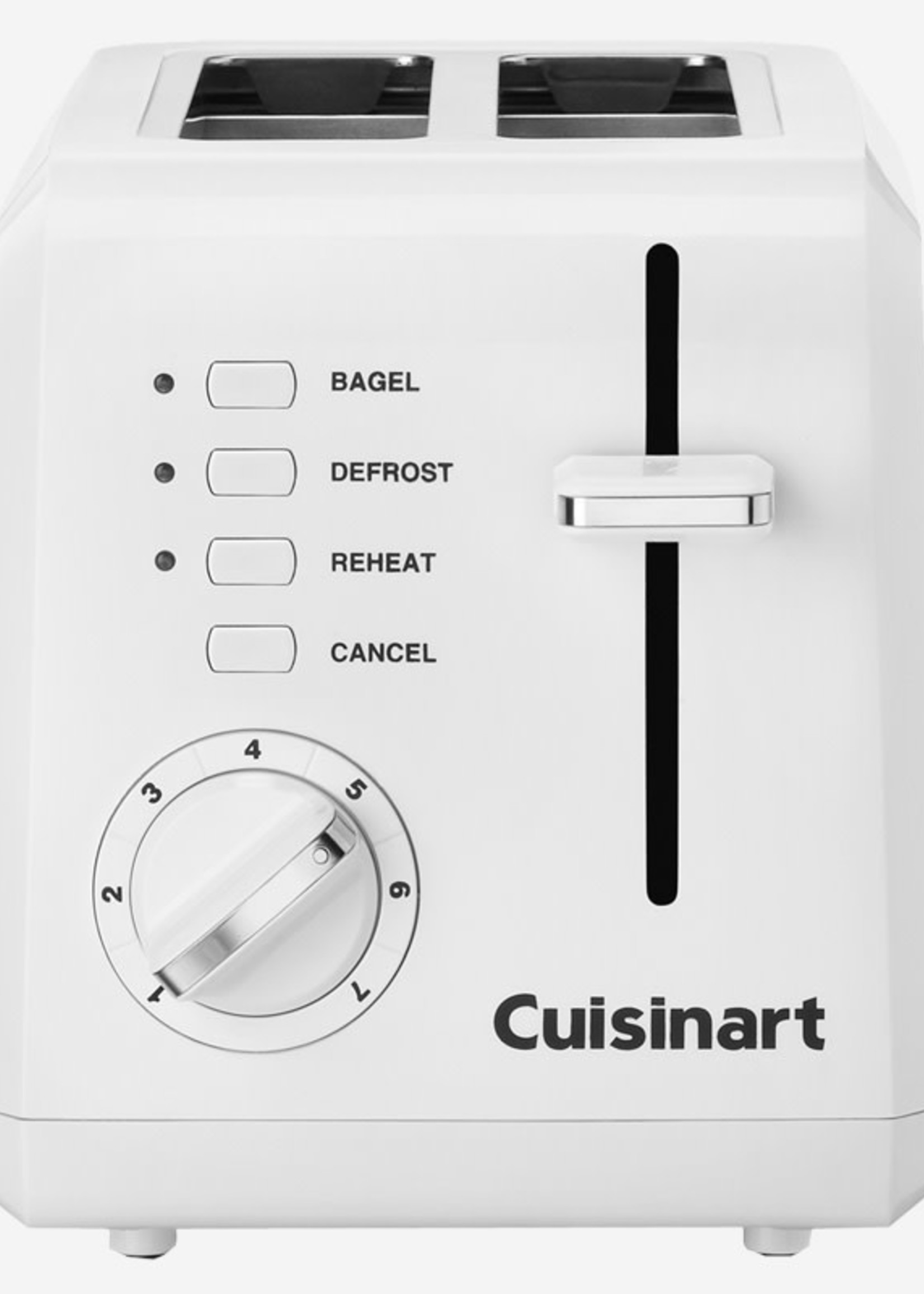 Cuisinart *2slc White Plastic Toaster-Cuisinart