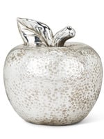 Abbott *6" Antique Silver Hammered Apple-Abbott