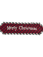 Mud Pie *Check Christmas Table Runner-Design Home